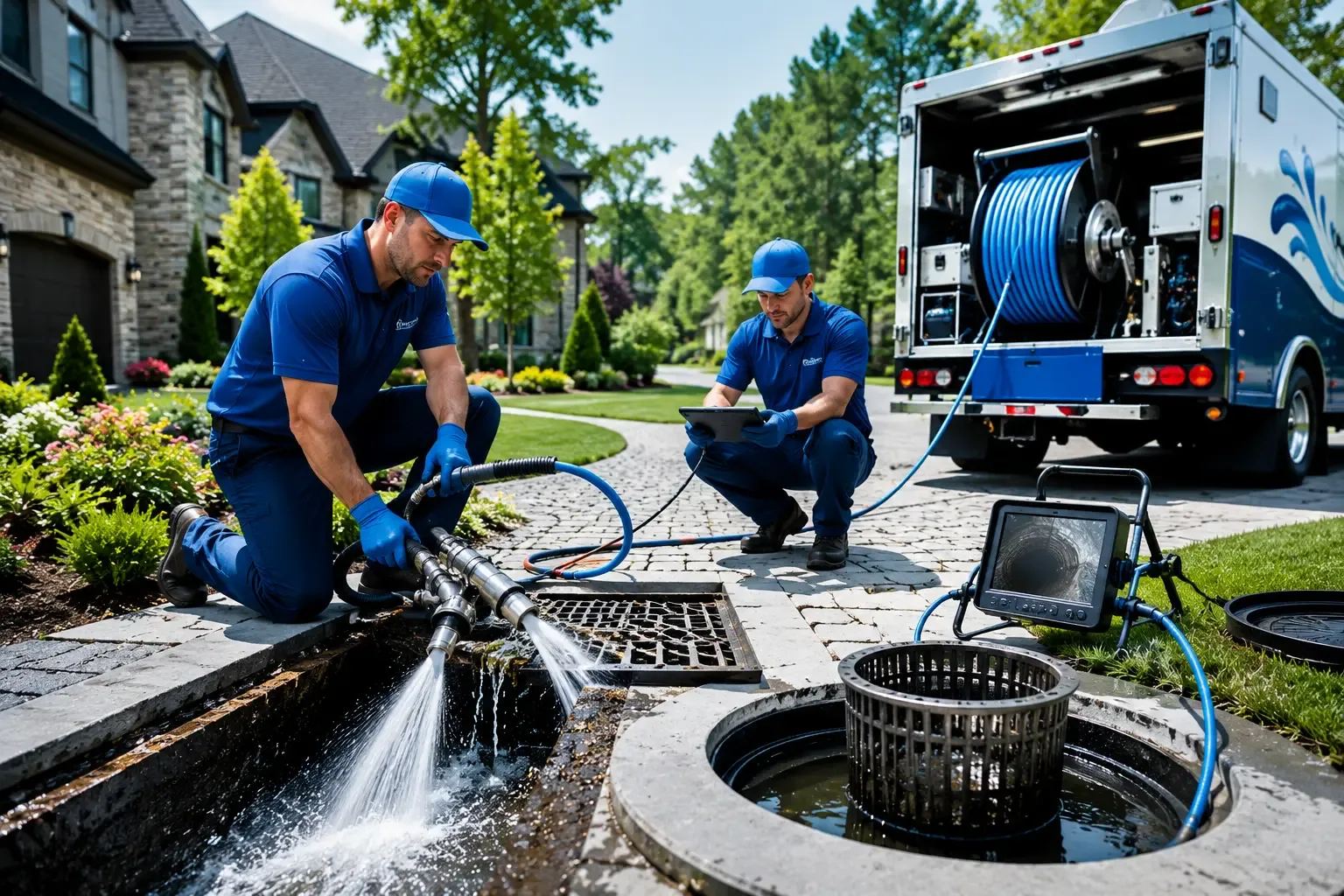 Local outdoor drain cleaning professionals in Plain City, OH